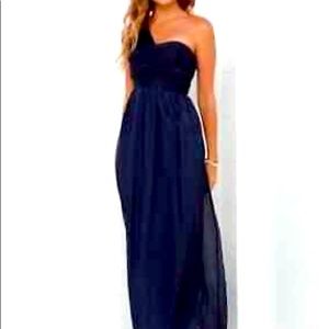 Max & Cleo Ellie Maxi chiffon Dress